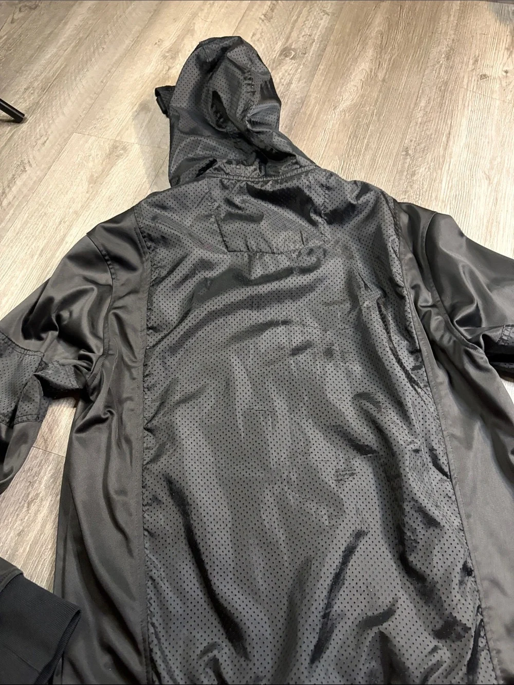 Men's Black Performance Hooded Jacket by Starter